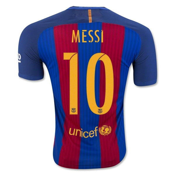 Camiseta Barcelona 16/17 Local Messi Authentic