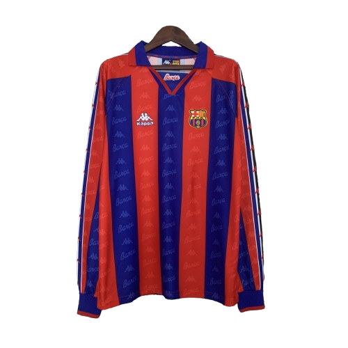 Camiseta Retro FC Barcelona 1996/97 Manga Larga