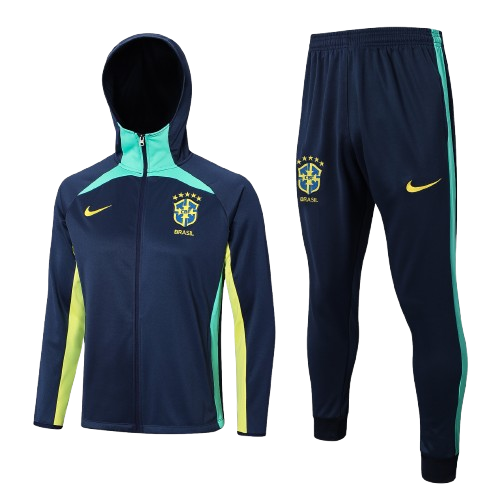 Chándal con Capucha Selección Brasil | Marino