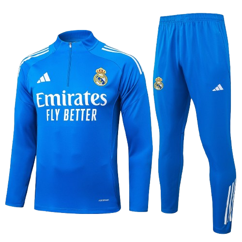 Chándal Real Madrid | Full Azul Media Cremallera