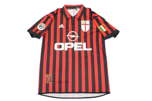 Camiseta Retro AC Milán 1999/00