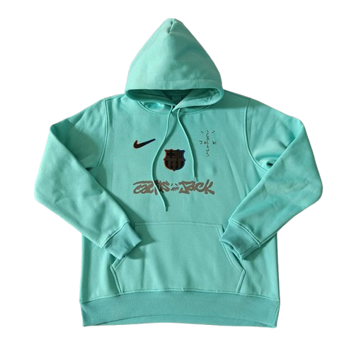 Hoodie FC Barcelona x Travis Scott | Gris