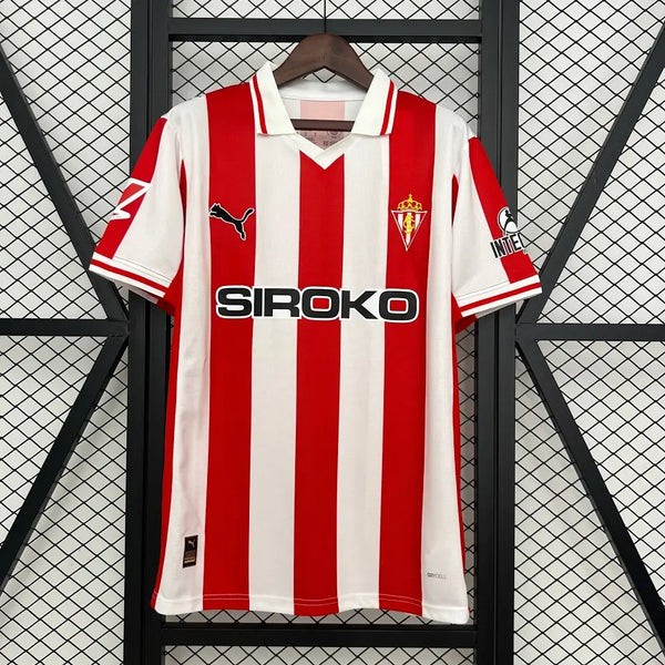 Camiseta Sporting Gijón Primera Equipación 25/26 Hombre