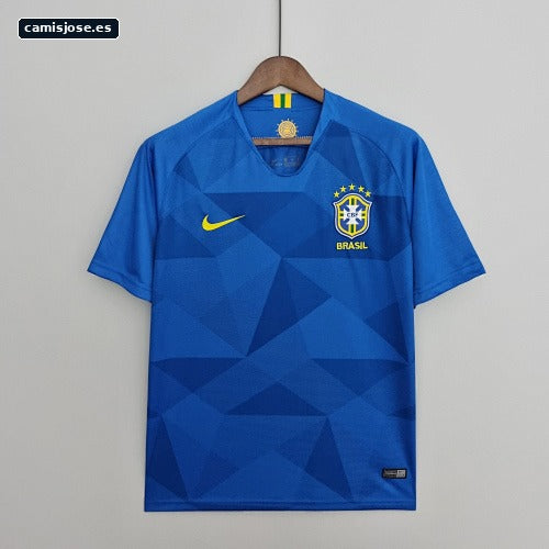 Camiseta Brasil 2018 visitante S-XXL