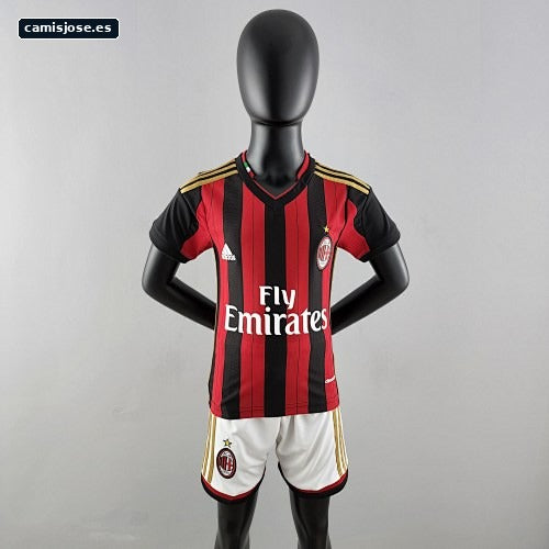 Retro AC Milan 13/14 infantil local talla: 16-28