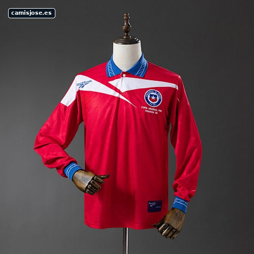 Retro manga larga 1998 Chile local S-XXL