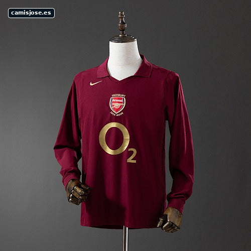 Retro Arsenal 05/06 manga larga local S-XXL