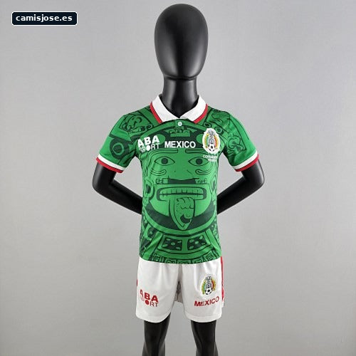 Retro infantil 1998 México local talla 16-28
