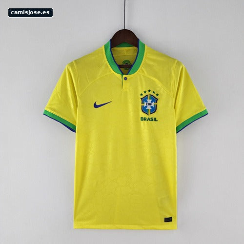 Camiseta Brasil Mundial 2022 local S-4XL
