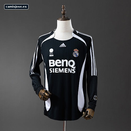 Retro Real Madrid 06/07 tercera visitante manga larga S-XXL