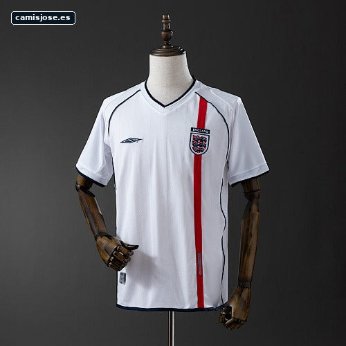 Retro manga larga Inglaterra 2002 local S-XXL