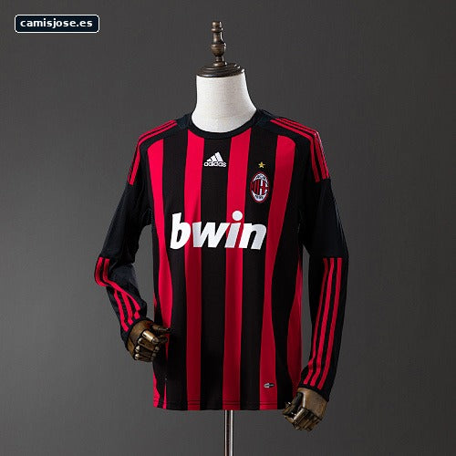 Retro manga larga AC Milan 08/09 local S-XXL