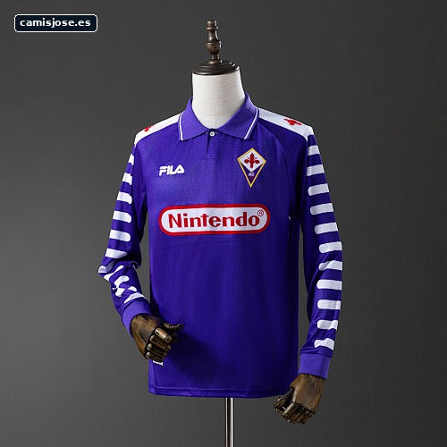 Retro manga larga Fiorentina 1998 local S-XXL