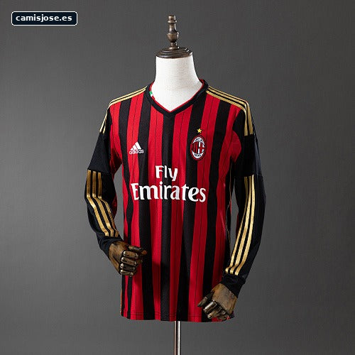 Retro AC13/14 Milan manga larga local S-XXL