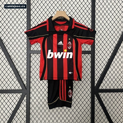 Infantil AC Milan 06/07 local talla: 16-28