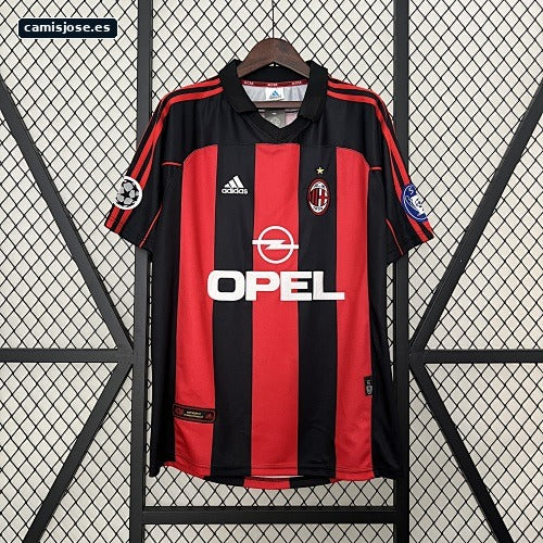 Retro AC Milan 00/01 local S-XXL