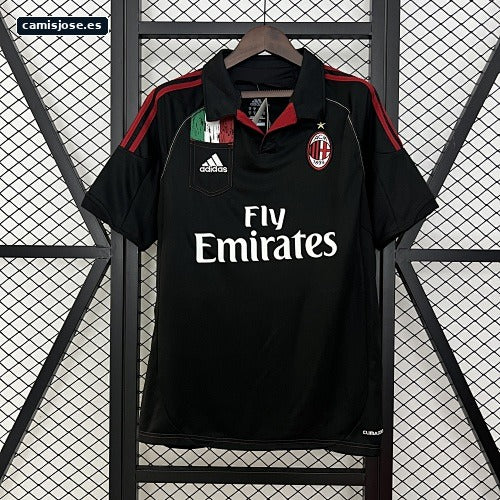Retro AC Milan 12/13 negra S-XXL