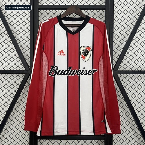 Retro River Plate 03/04 visitante manga larga S-XXL
