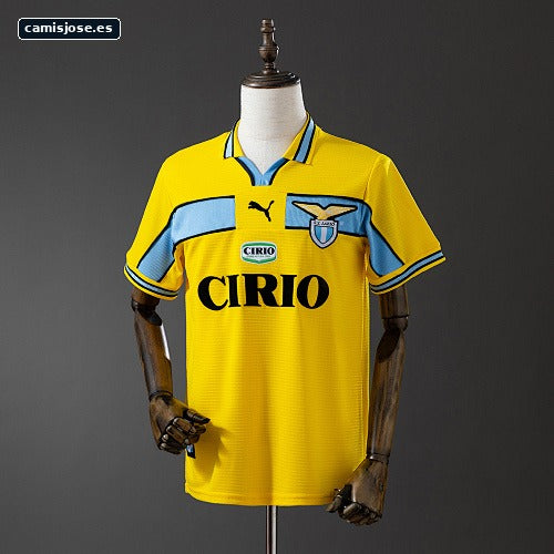 Retro camiseta Lazio 98/99 amarilla S-XXL