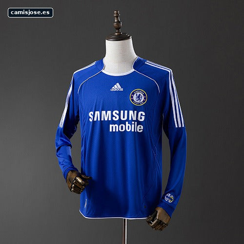 Retro Chelsea 06/07 manga larga local S-XXL