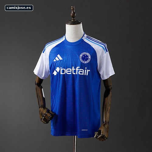 25/26 Cruzeiro local con todos los patrocinadores S-4XL