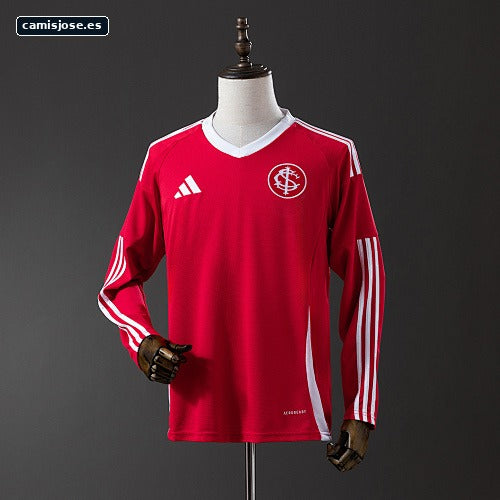 Brasil 25/26 Camiseta local Internacional manga larga S-4XL