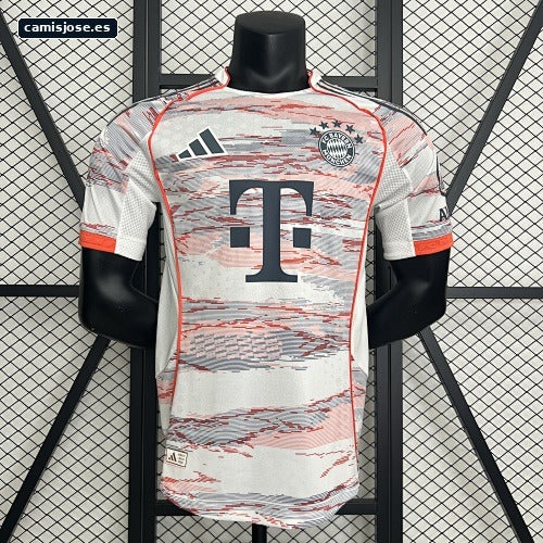 25/26 Versión de jugador Bayern Munich visitante S-4XL
