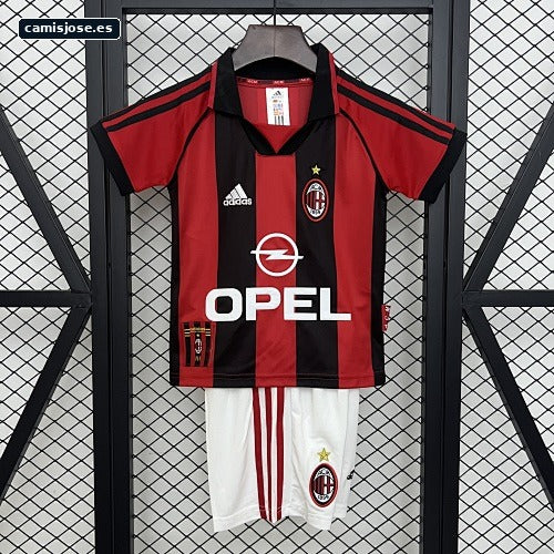 infantil AC Milan 98/99 local talla: 16-28