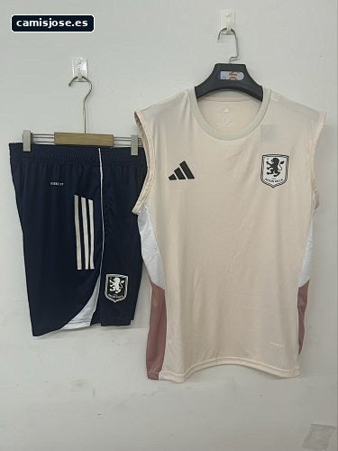 25/26 Aston Villa chándal de entrenamiento rosa S-3XL