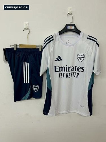 25/26 Arsenal camiseta de entrenamiento blanca S-3XL