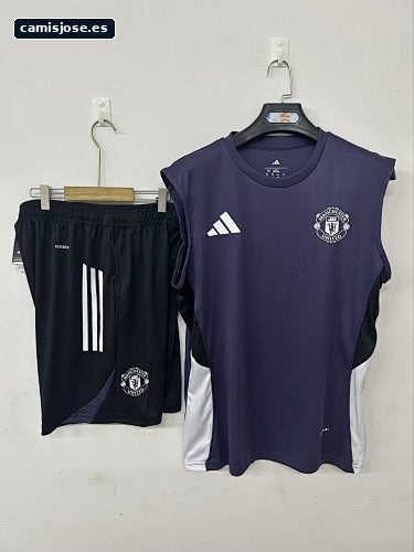 25/26 M-U chándal de entrenamiento púrpura S-3XL