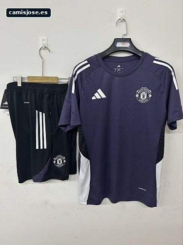 25/26 M-U chándal de entrenamiento púrpura S-3XL