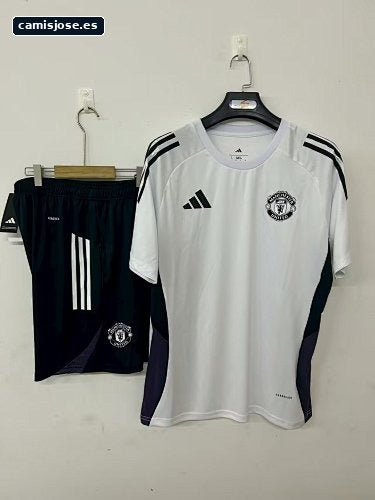 25/26 M-U chándal de entrenamiento blanco S-3XL