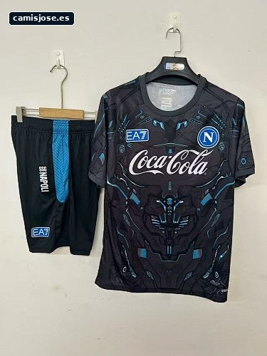25/26 Napoli camiseta de entrenamiento negra S-3XL