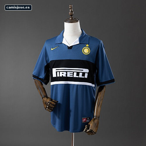 Inter Milan 1998/99 segunda visitante retro camiseta S-XXL