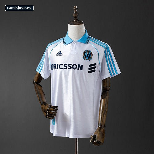 Olympique de Marseille 1990 local retro camiseta S-XXL
