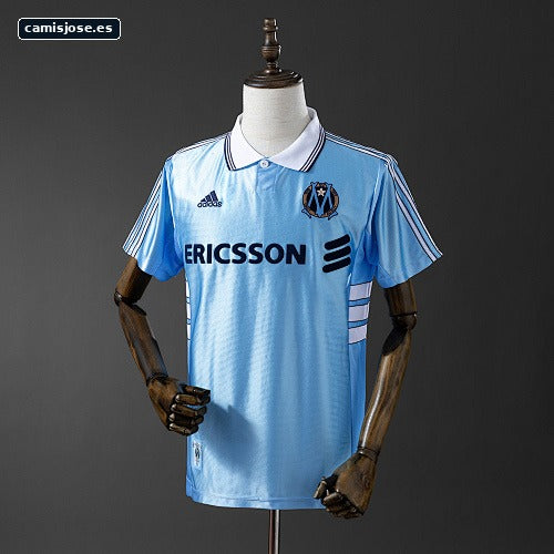 Olympique de Marseille 1998/99 visitante retro camiseta