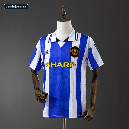 M-U 1994/96 segunda camiseta retro visitante S-XXL