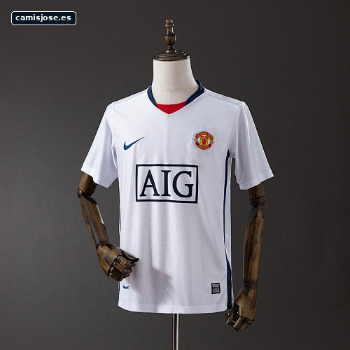 M-U 08/09 camiseta retro visitante edición Champions League S-XXL