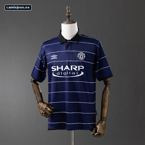 M-U 99/00 camiseta retro visitante S-XXL