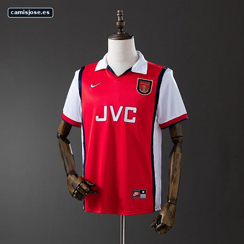 Camiseta local Arsenal 98/99 retro S-XXL