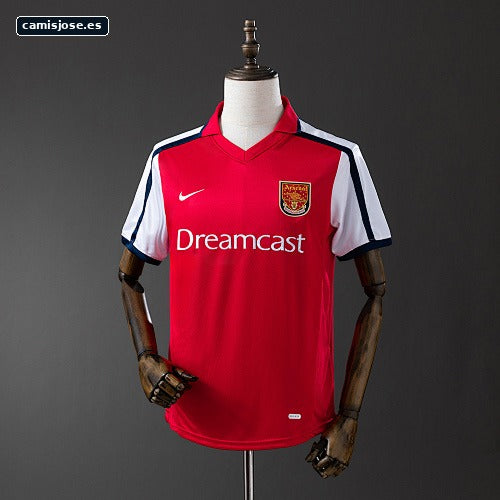 Camiseta local Arsenal 01/02 retro S-XXL