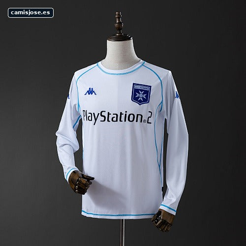 Auxerre 03/04 camiseta retro local manga larga S-XXL