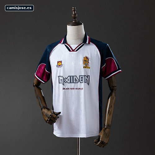 West Ham United 1999 camiseta retro visitante (Iron Lady) S-XXL