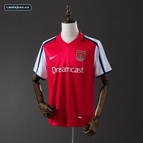 Arsenal 01/02 camiseta retro local S-XXL