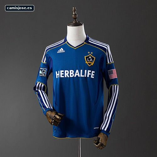 LA Galaxy 11/12 Camiseta retro visitante manga larga S-XXL