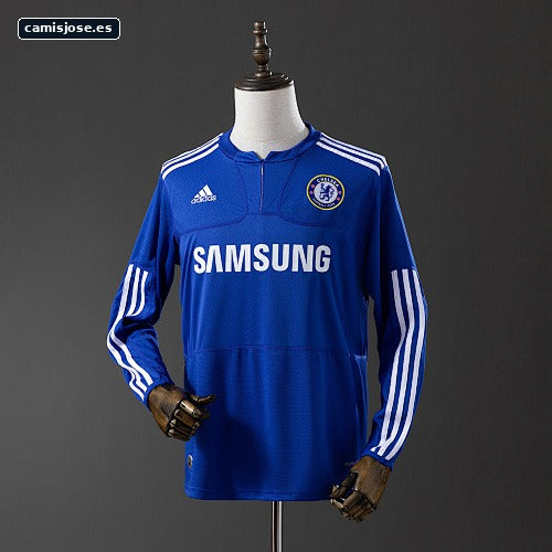 Chelsea 09/10 Camiseta retro local manga larga S-XXL