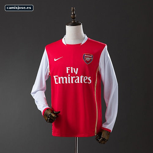 Arsenal 06/07 Camiseta retro local manga larga S-XXL