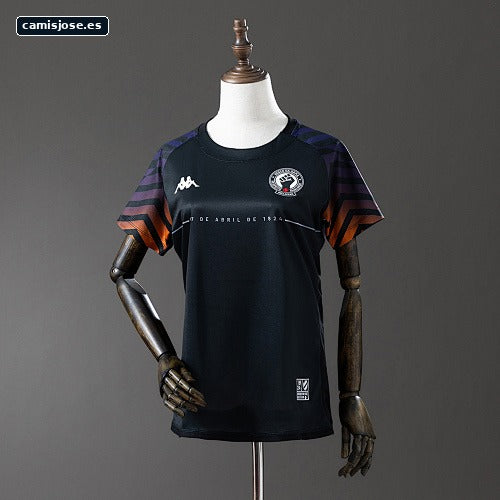 Vasco da Gama 24/25 camiseta Pre-Match 2 CR-Black femenina S-XXL
