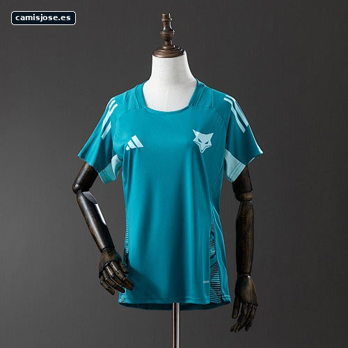 Conjunto de entrenamiento femenino Cruzeiro 25/26 verde oscuro Tallas S-XXL